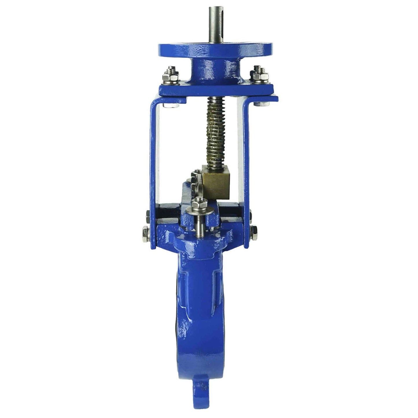 Knife gate valve DNOVA GVKN1331N-2W-Fb-ISO body material - cast iron GGG40, knife material - stainless steel AISI 304, seal - NBR, stem only