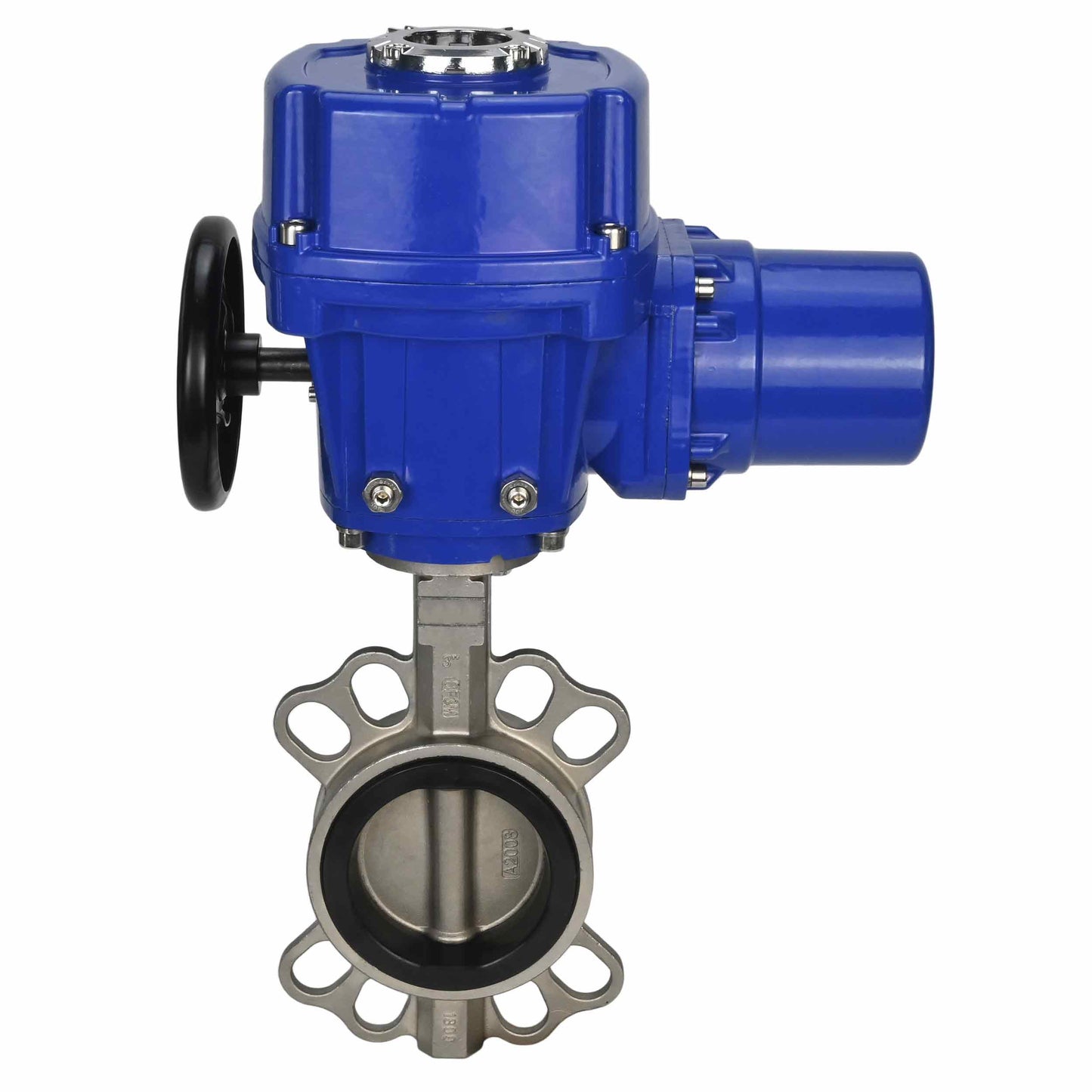 Válvula de mariposa de agua DNOVA 316l-316l-epdm-DNOVA-qt-wm-110/220v, material del cuerpo - acero inoxidable AISI 316L, material del disco - acero inoxidable AISI 316L, sello - EPDM, accionamiento por actuador eléctrico