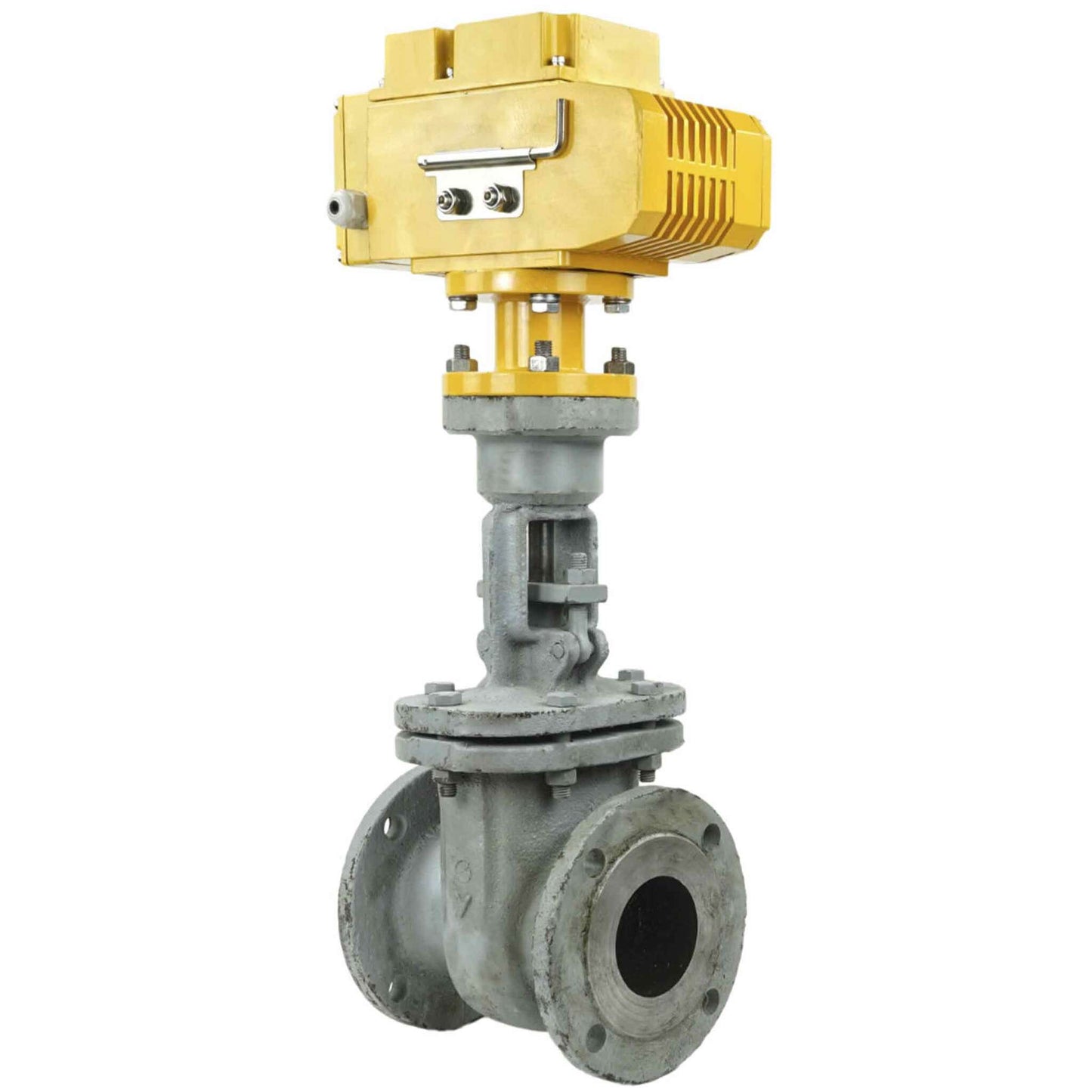 Wedge gate valve DNOVA PSI363 flange connection, body material – steel 25L, seal material – metal/metal, electric actuator DNOVA MT-110/220, 110/220V
