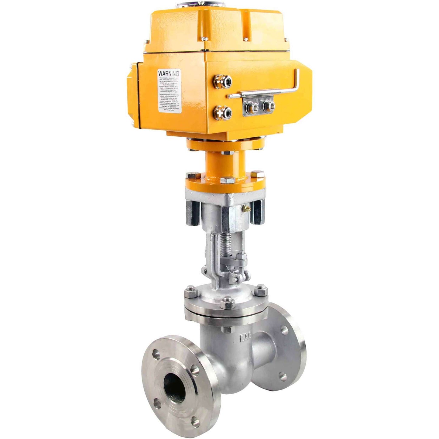 Wedge gate valve DNOVA flange connection, seal material – metal/metal, electric actuator DNOVA MT-110/220, 110/220V