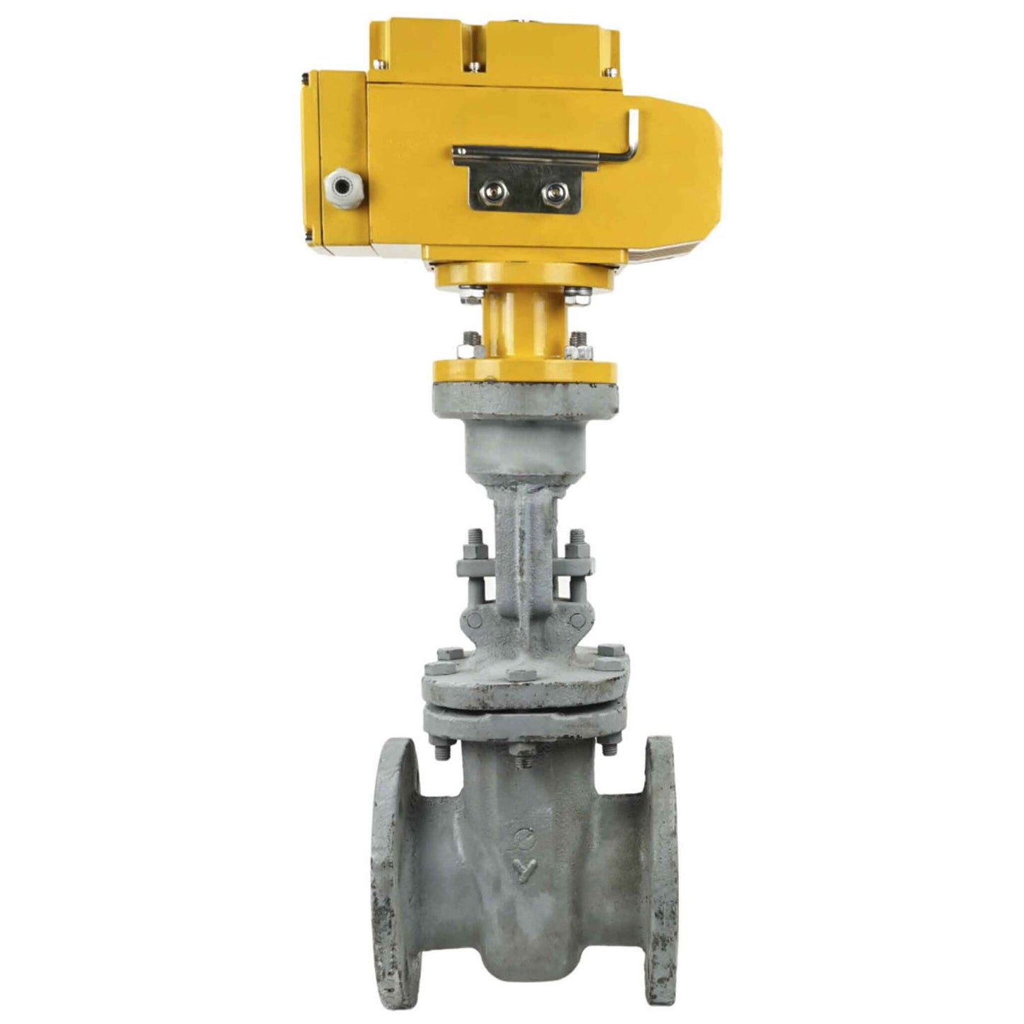Wedge gate valve DNOVA PSI363 flange connection, body material – steel 25L, seal material – metal/metal, electric actuator DNOVA MT-110/220, 110/220V