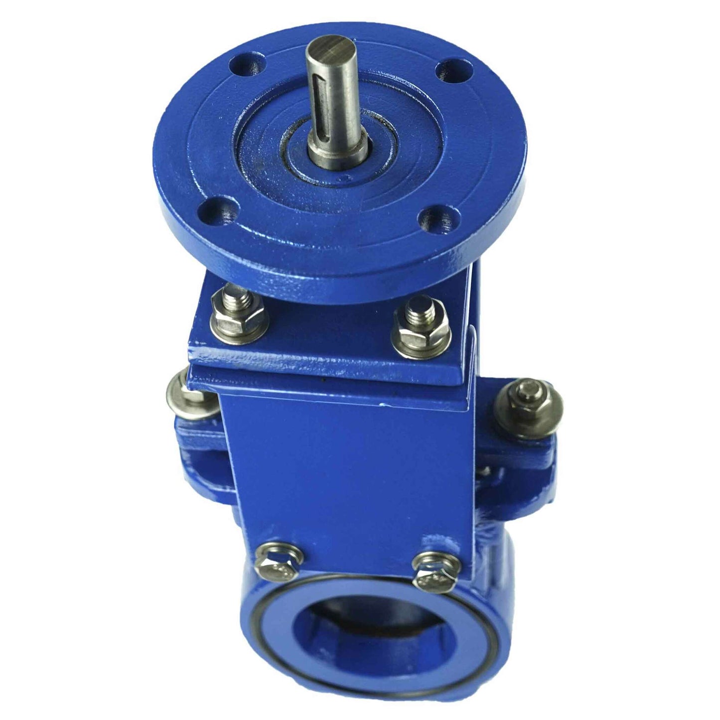 Knife gate valve DNOVA GVKN1331N-2W-Fb-ISO body material - cast iron GGG40, knife material - stainless steel AISI 304, seal - NBR, stem only