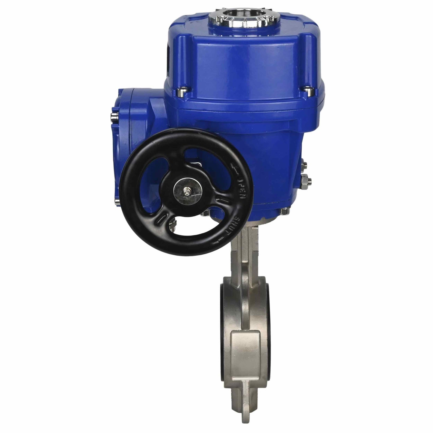 Válvula de mariposa de agua DNOVA 316l-316l-epdm-DNOVA-qt-wm-110/220v, material del cuerpo - acero inoxidable AISI 316L, material del disco - acero inoxidable AISI 316L, sello - EPDM, accionamiento por actuador eléctrico