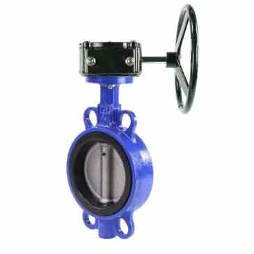 Válvula Mariposa de Agua DNOVA WCB-316L-VITON material cuerpo - Acero al carbono WCB, material disco - Acero inoxidable AISI 316L, sello - Viton con engranaje DNOVA HAM