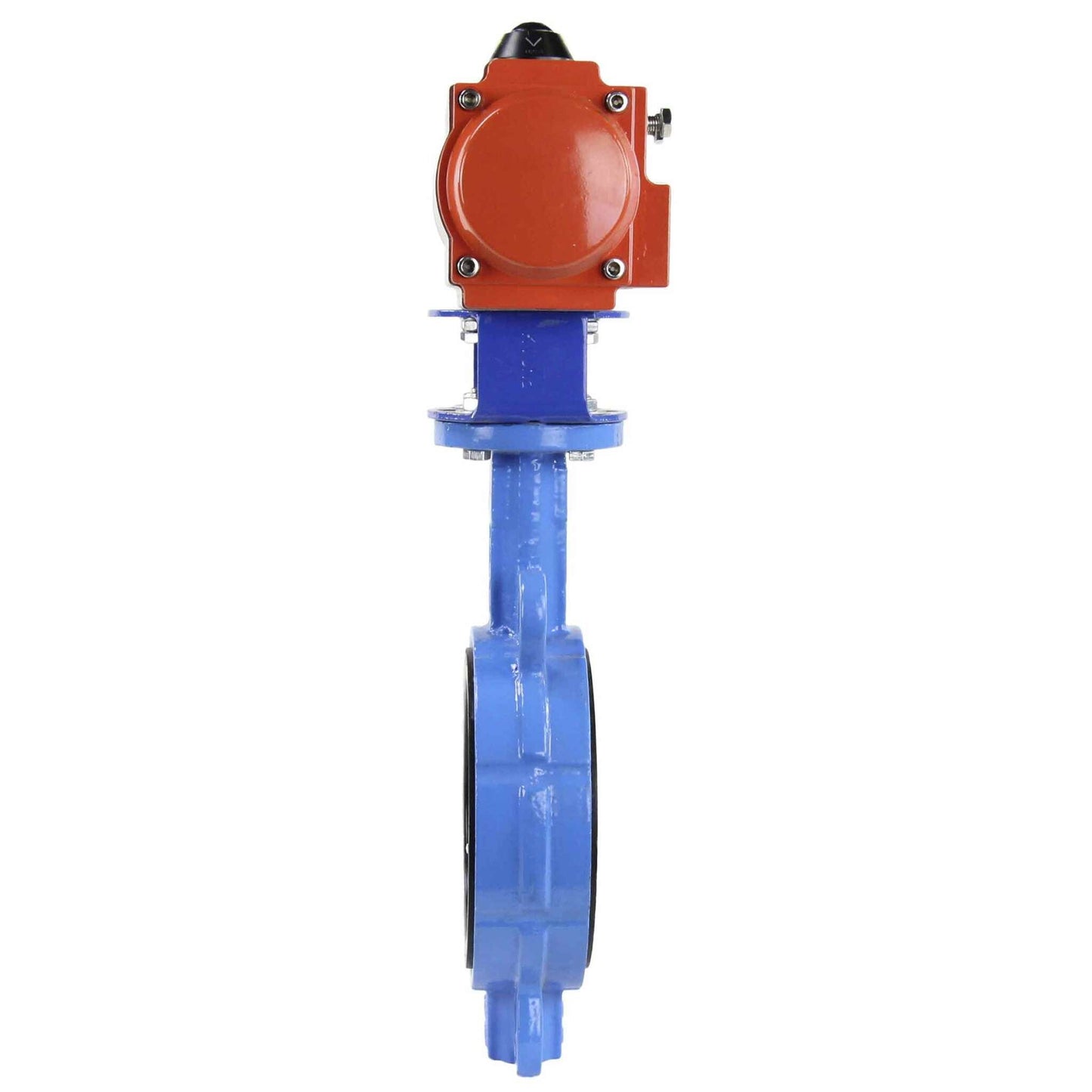Water Butterfly Valve DNOVA st-316l-epdm-DNOVA-sa, body material - carbon steel WCB, disk material - stainless steel AISI 316L, seal - EPDM, pneumatic actuator operated