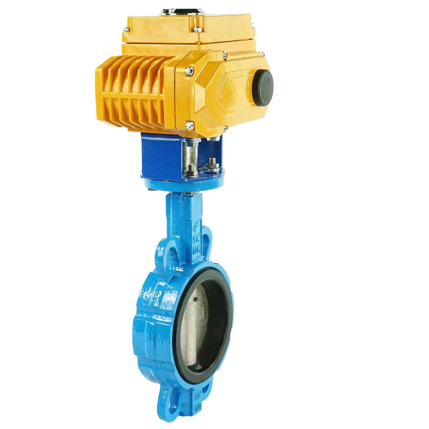 Water Butterfly Valve DNOVA bv16-g50-g40-DNOVA-380, body material - cast iron GGG50, disk material - cast iron GGG40, seal - EPDM, electric actuator operated