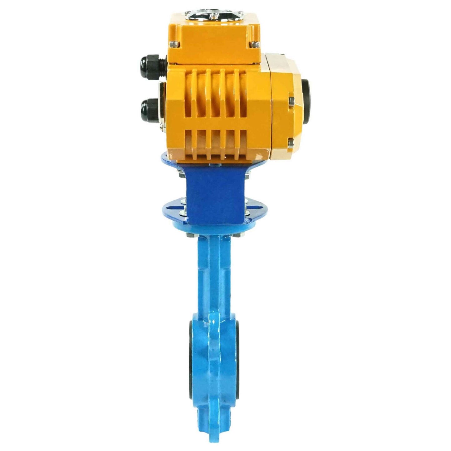 Water Butterfly Valve DNOVA bv16-g50-g40-DNOVA-110/220, body material - cast iron GGG50, disk material - cast iron GGG40, seal - EPDM, electric actuator operated
