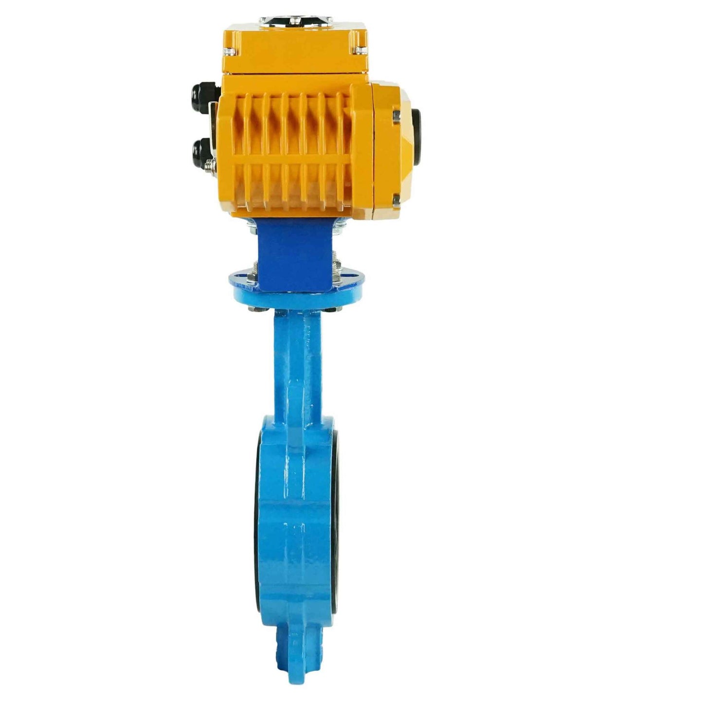 Water Butterfly Valve DNOVA bv16-g50-g40-DNOVA-380, body material - cast iron GGG50, disk material - cast iron GGG40, seal - EPDM, electric actuator operated