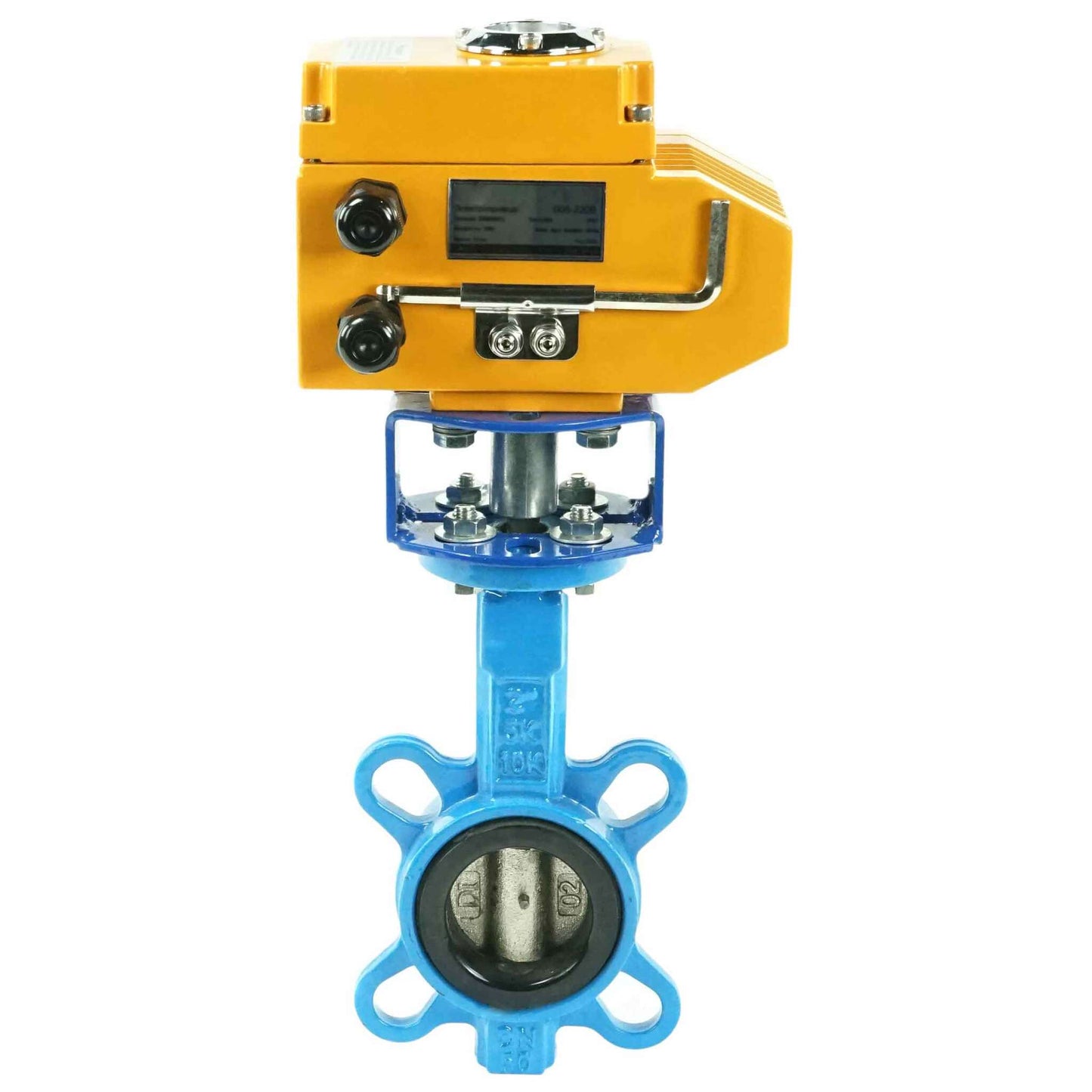 Water Butterfly Valve DNOVA bv16-g50-g40-DNOVA-110/220, body material - cast iron GGG50, disk material - cast iron GGG40, seal - EPDM, electric actuator operated