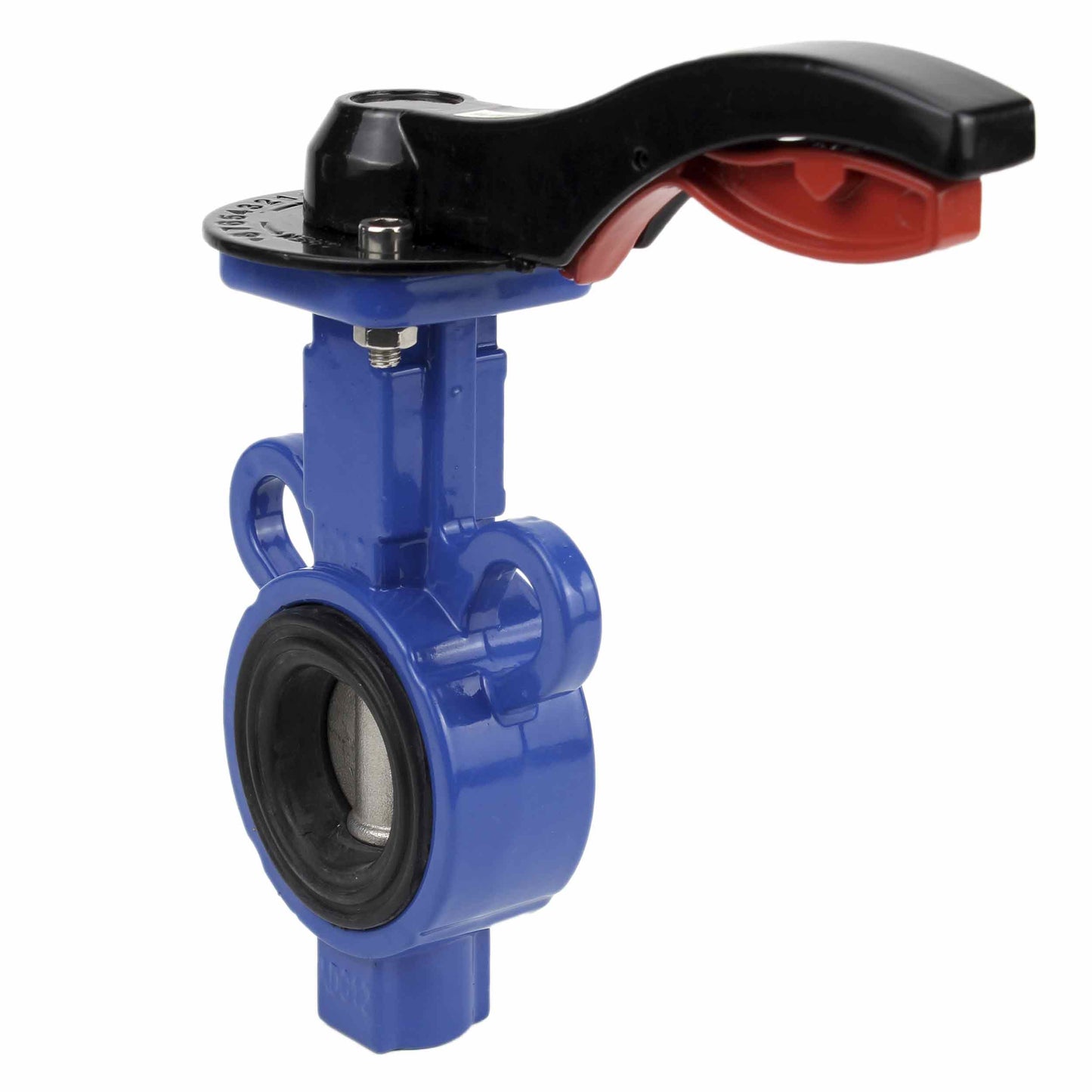 Water Butterfly Valve DNOVA WBV0232E-2W-Fb-H PN16, body material - aluminium alloy, disk material - stainless steel 316L, seal - EPDM, handwheel operated