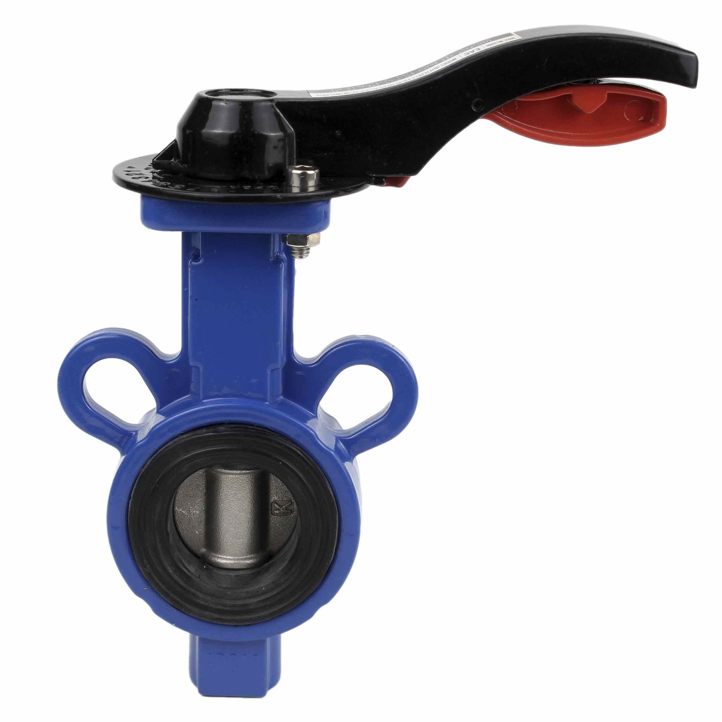 Water Butterfly Valve DNOVA WBV0232E-2W-Fb-H PN16, body material - aluminium alloy, disk material - stainless steel 316L, seal - EPDM, handwheel operated