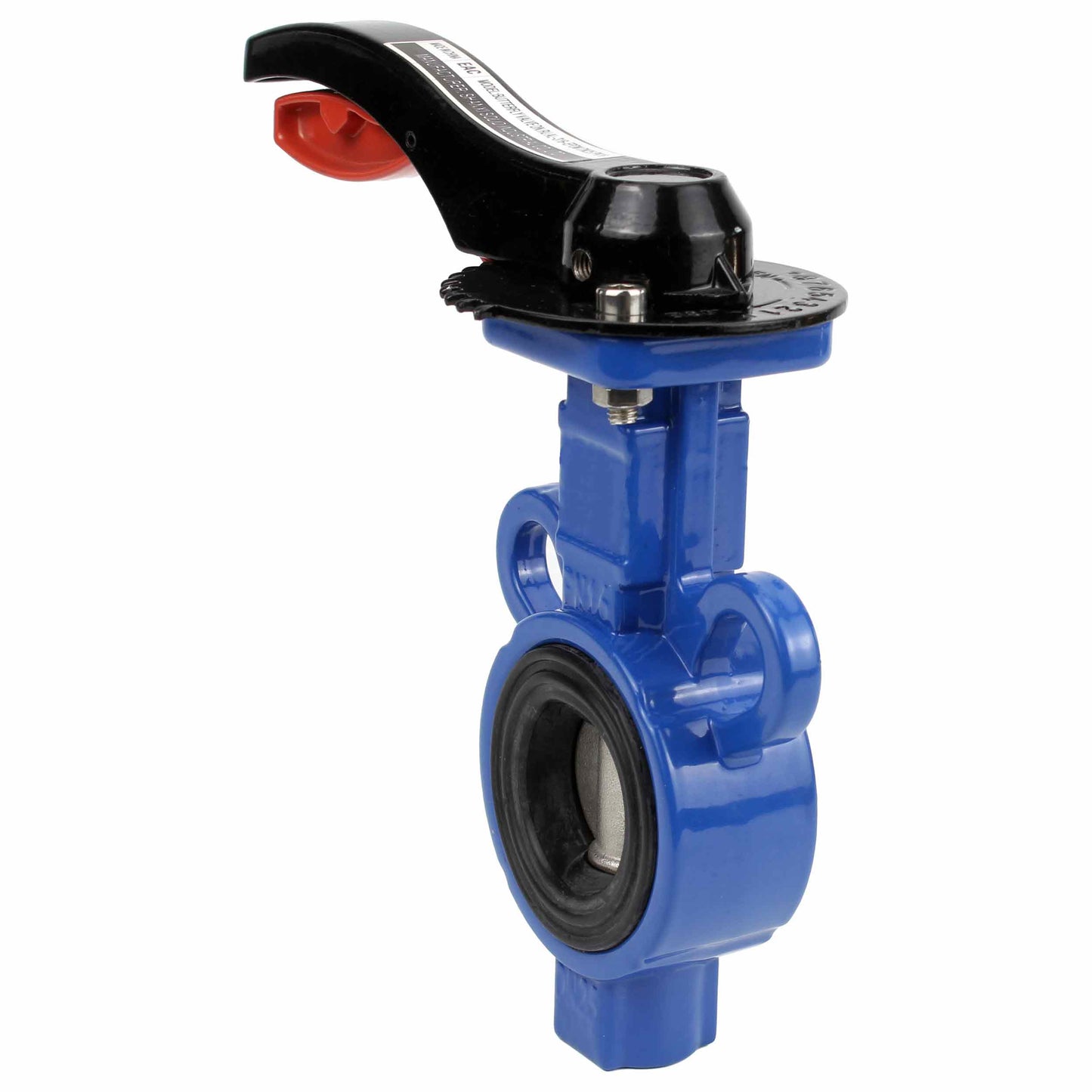 Water Butterfly Valve DNOVA WBV0232E-2W-Fb-H PN16, body material - aluminium alloy, disk material - stainless steel 316L, seal - EPDM, handwheel operated