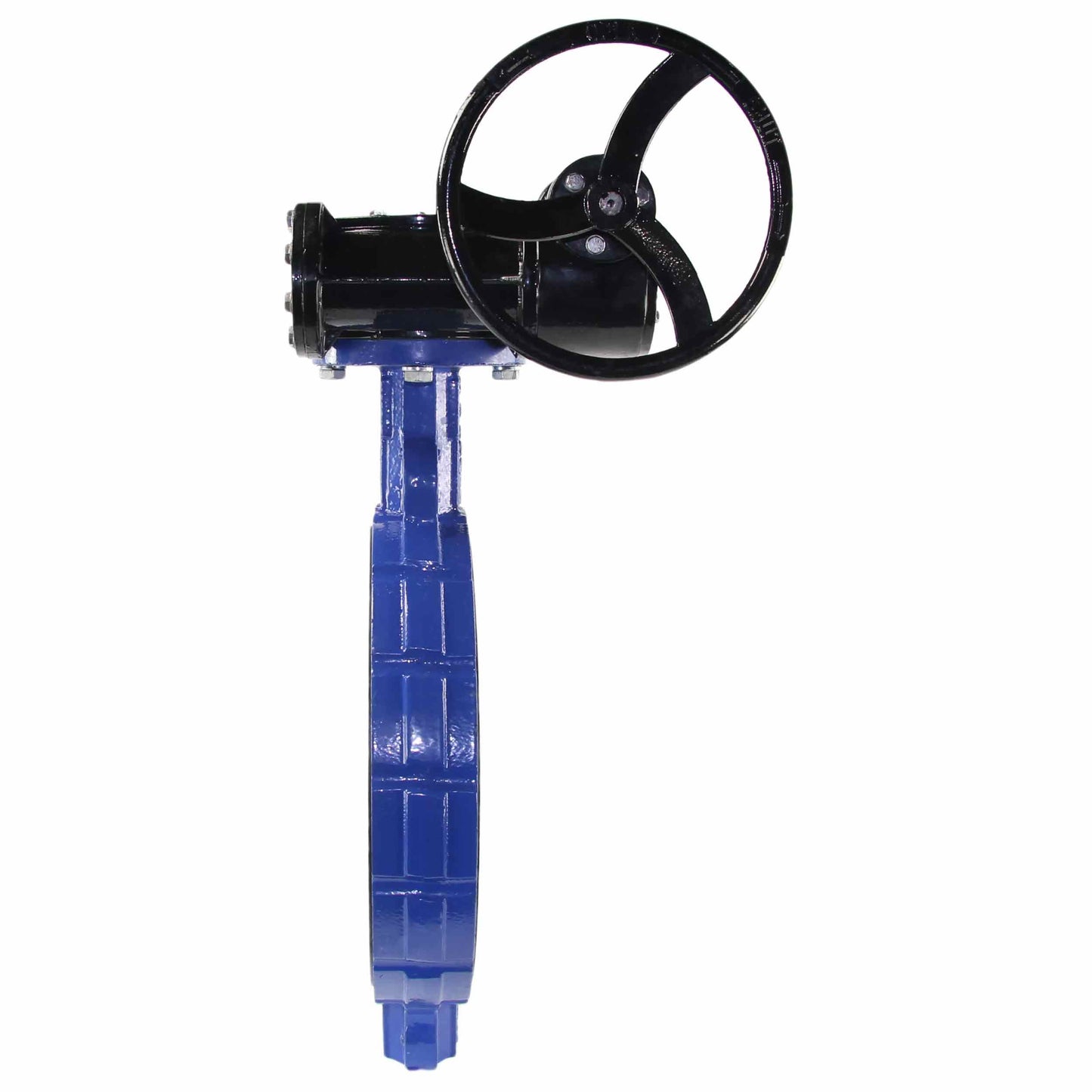 Water Butterfly Valve DNOVA WBV3432E-2W-Fb-R PN16, body material - carbon steel WCB, disk material - stainless steel AISI 316L, seal - EPDM, gear operated