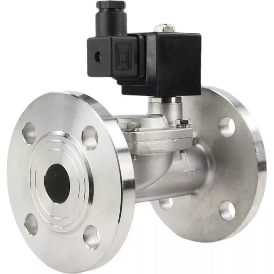 Solenoid valve DNOVA VS631-VF-NC-24VDC-PA, body material - stainless steel AISI 304, seal - Viton, normally closed, coil - 24V DAR
