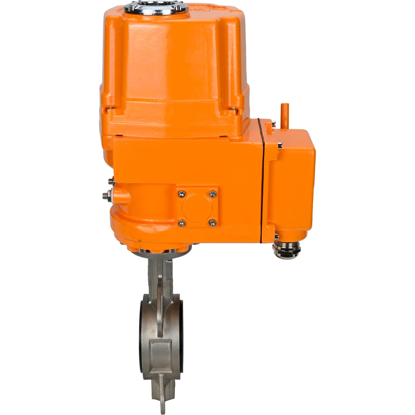 Water Butterfly Valve DNOVA 316l-316l-epdm-DNOVA-ex-110/220, body material - stainless steel AISI 316L, disk material - stainless steel AISI 316L, seal - EPDM, electric actuator operated