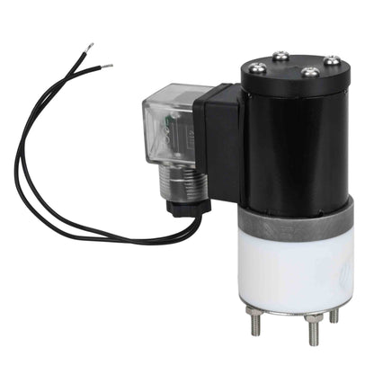 Two way normally closed direct acting electric solenoid valve DNOVA DHF11-РќР— PTFE VITON G 110/220V, body material - PTFE, seal - Viton