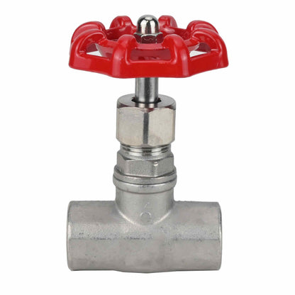 Stop Valve DNOVA VSO3131P-1W-T-S, body material - stainless steel AISI 304, disk material - stainless steel, seal - PTFE, threaded