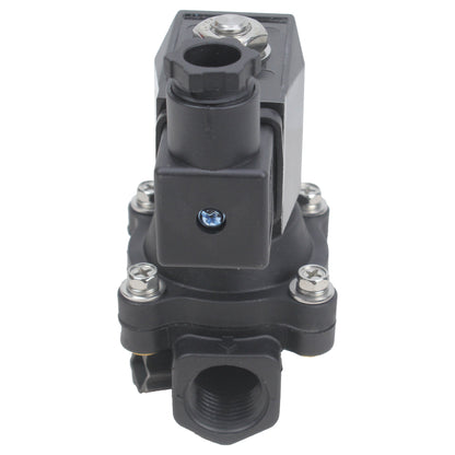 Two way normally closed direct acting electric solenoid valve DNOVA VS2W-503N-NC G NBR 220V, body material - Nylon 66, seal - NBR