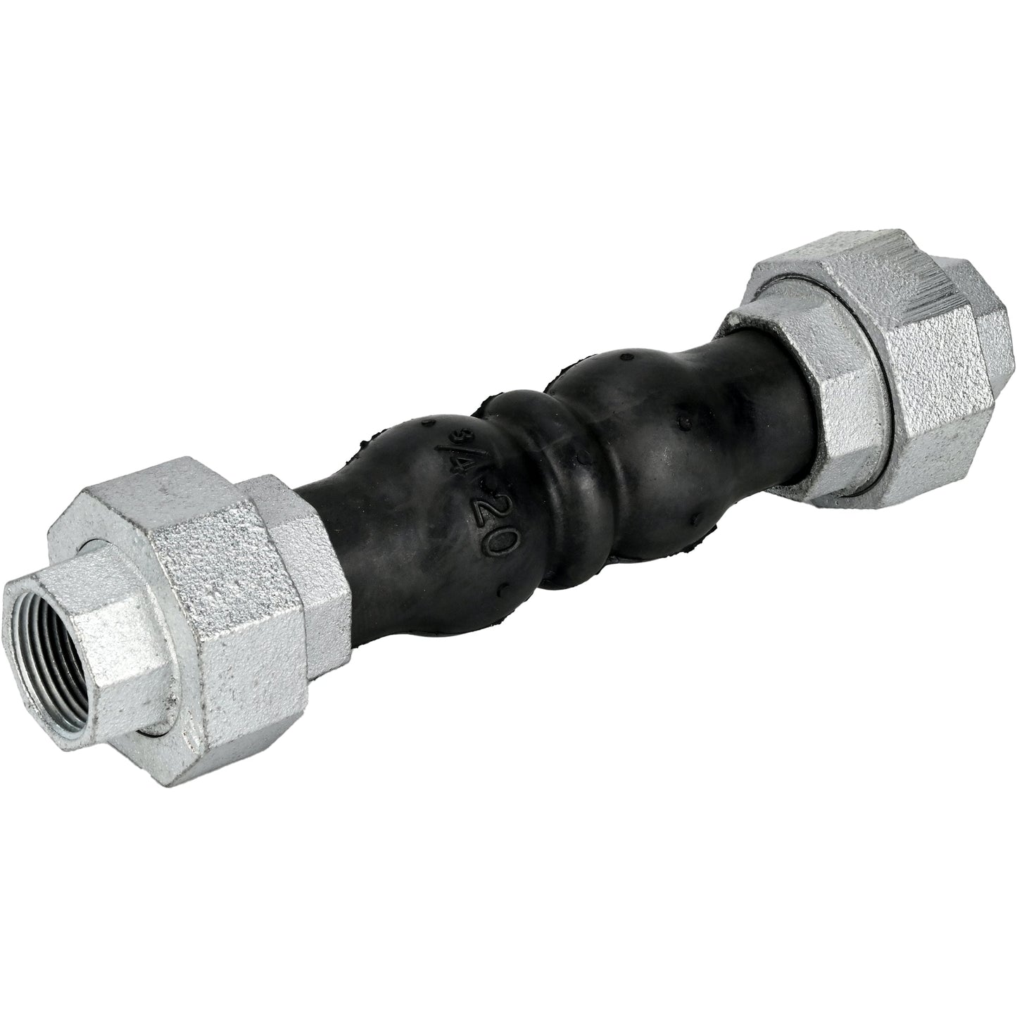 وصلات التمدد المطاطية DNOVA CR-E17-T، ملحق مطاطي (جسم) - EPDM، نوع التوصيل - ملولب، مادة العناصر الملولبة - الحديد الزهر