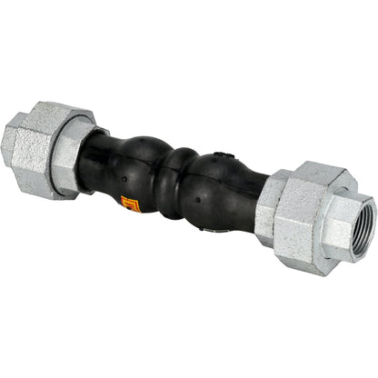 وصلات التمدد المطاطية DNOVA CR-N17-T PN16، ملحق مطاطي (جسم) - NBR، نوع التوصيل - ملولب، مادة العنصر الملولب - حديد زهر مجلفن
