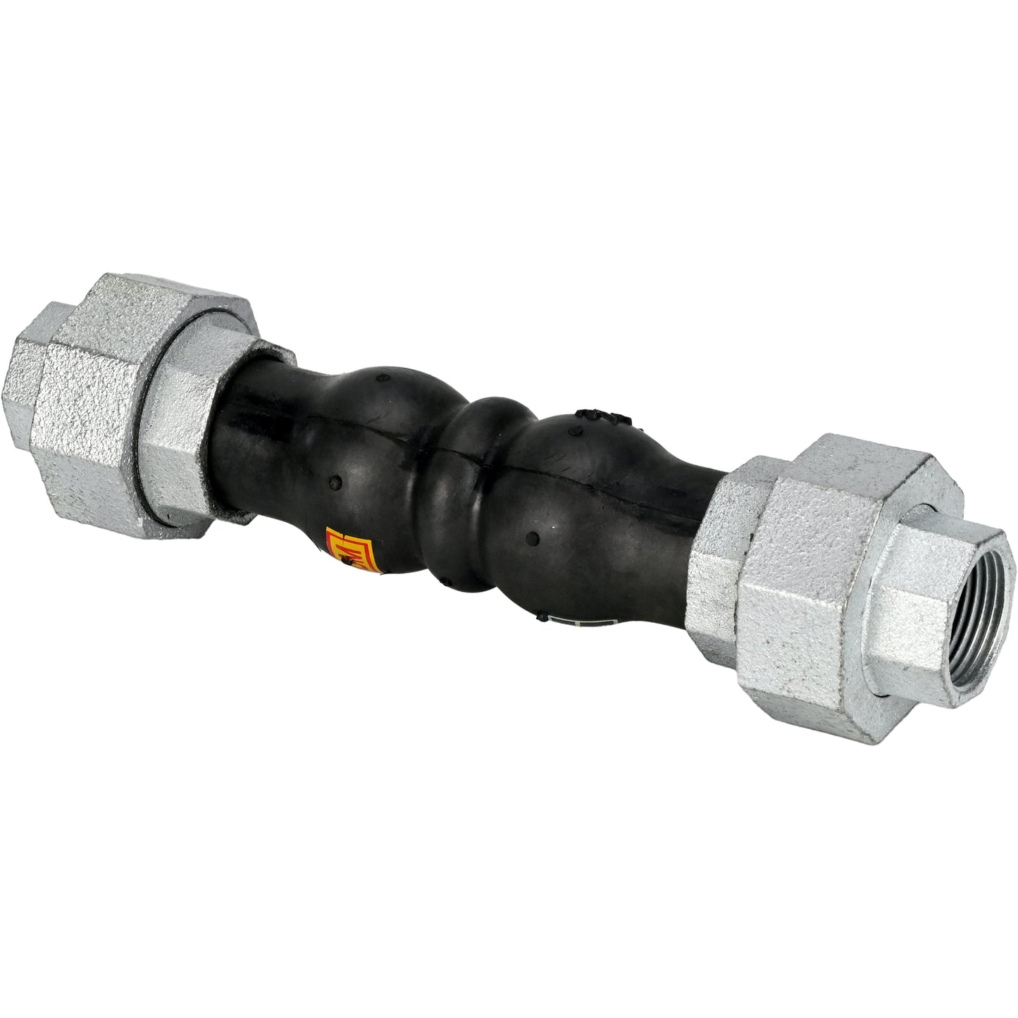 وصلات التمدد المطاطية DNOVA CR-E17-T PN16، ملحق مطاطي (جسم) - EPDM، نوع التوصيل - ملولب، مادة العناصر الملولبة - الحديد الزهر