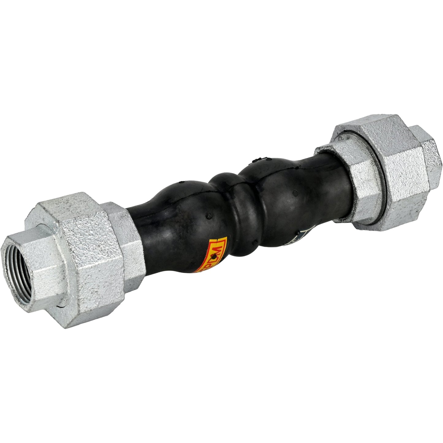 وصلات التمدد المطاطية DNOVA CR-E17-T PN16، ملحق مطاطي (جسم) - EPDM، نوع التوصيل - ملولب، مادة العناصر الملولبة - الحديد الزهر