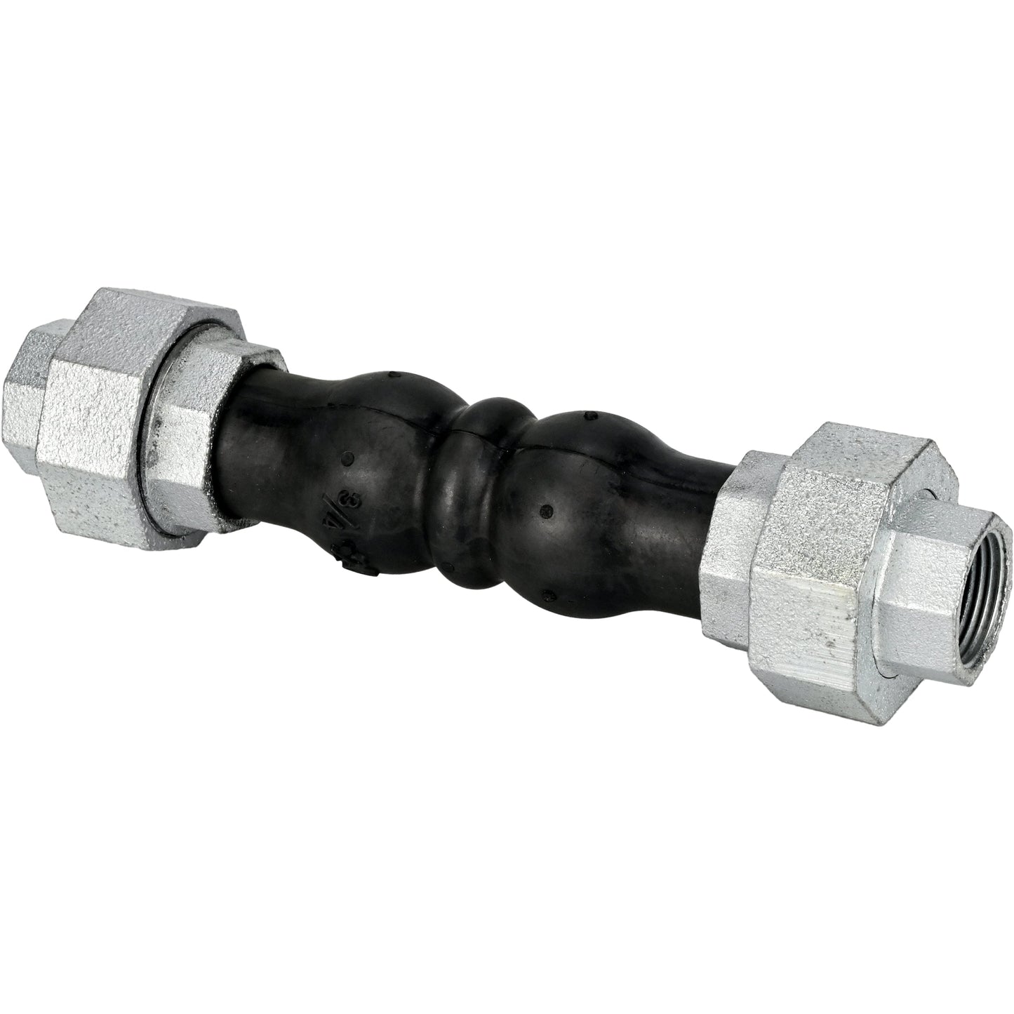 وصلات التمدد المطاطية DNOVA CR-E17-T، ملحق مطاطي (جسم) - EPDM، نوع التوصيل - ملولب، مادة العناصر الملولبة - الحديد الزهر