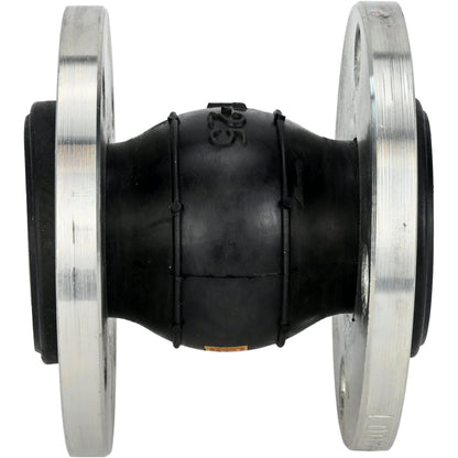 مُعوِّض مطاطي DNOVA CR-E25-F PN16، ملحق مطاطي (جسم) - EPDM، نوع التوصيل - ذو شفة، مادة الشفة - فولاذ كربوني مجلفن