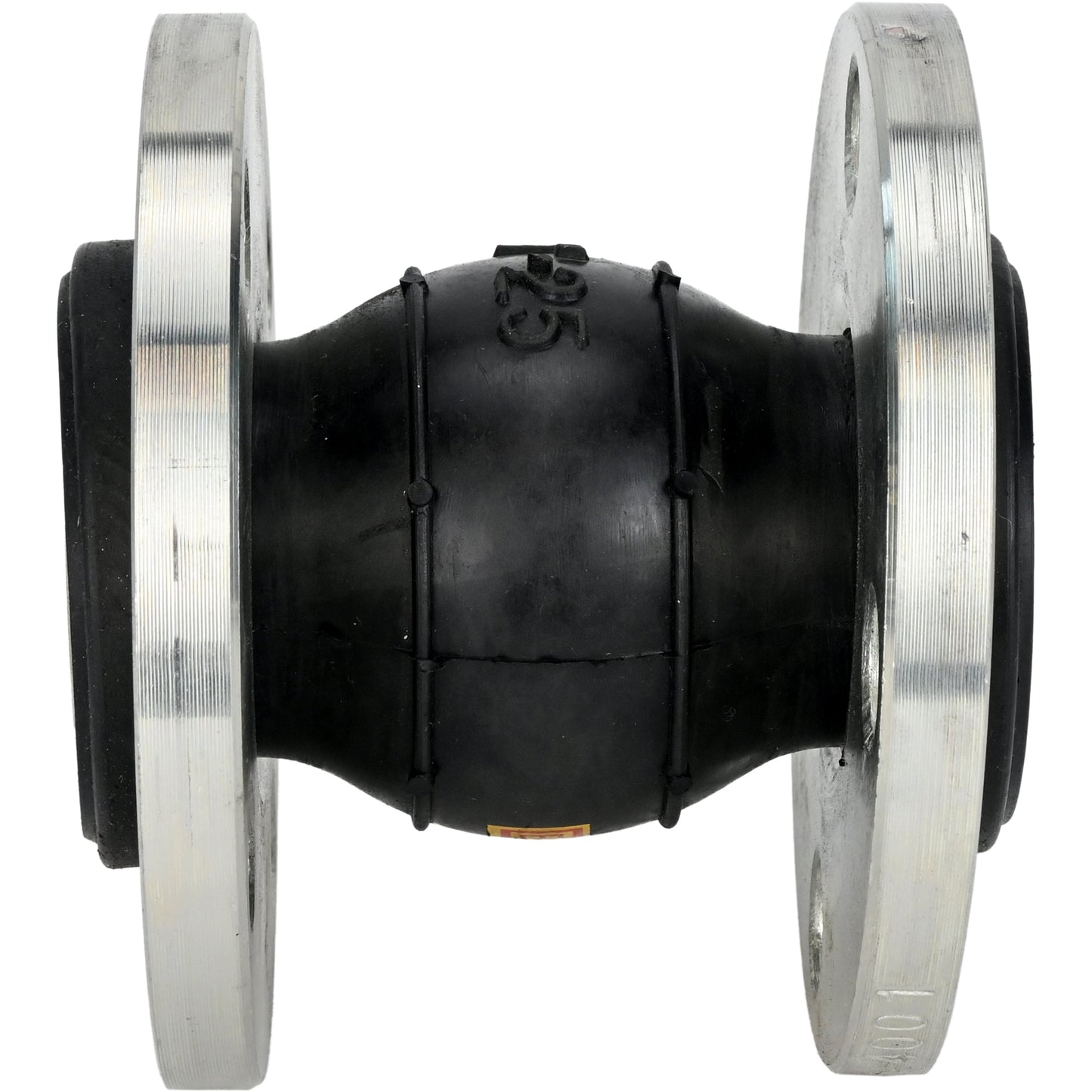 مُعوِّض مطاطي DNOVA CR-E25-F PN10، ملحق مطاطي (جسم) - EPDM، نوع التوصيل - ذو شفة، مادة الشفة - فولاذ كربوني مجلفن