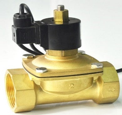 Two way normally open direct acting electric solenoid valve DNOVA DHDF11-NO F 110/220V, body material - brass, seal - NBR