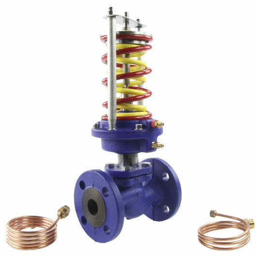 Differential pressure regulator DNOVA PRD PSI 232 direct-acting, gray cast iron SCH20, flange connection