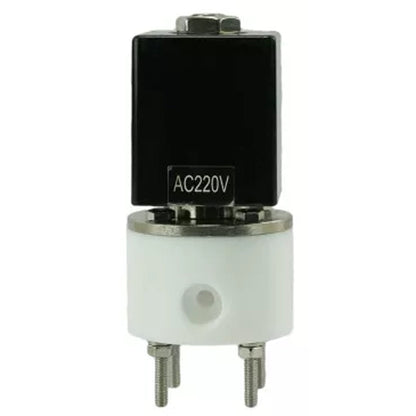Two way normally open direct acting electric solenoid valve DNOVA DHF11-РќРћ PTFE PTFE G 110/220V, body material - PTFE, seal - PTFE
