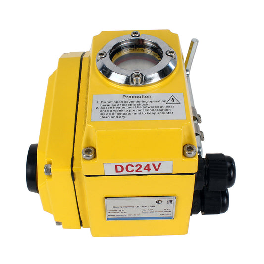 Quarter-turn electric actuator DNOVA 003 24 V