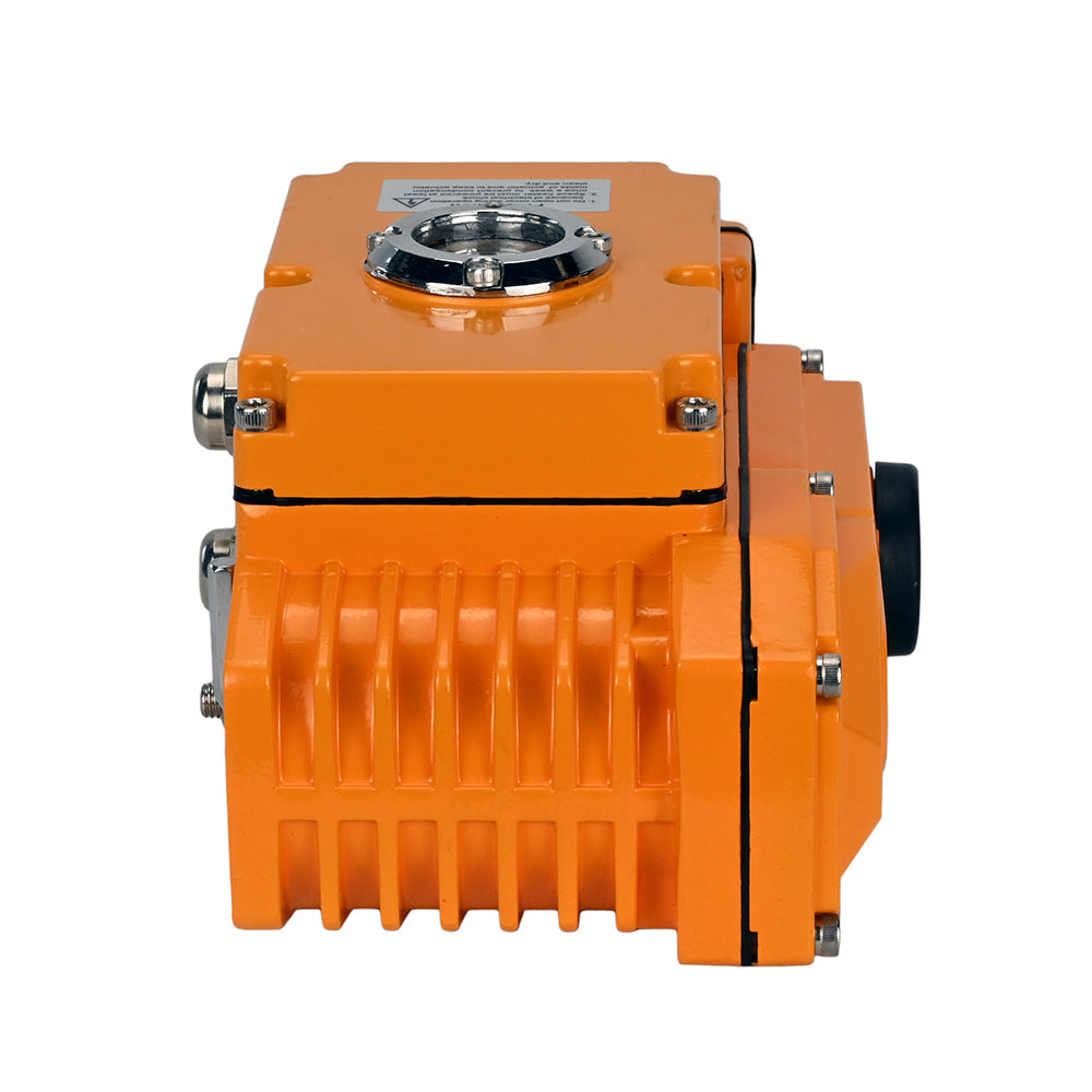 Quarter-turn electric actuator DNOVA QT 005-040 220V with feedback sensor and 0-10 V input control signal