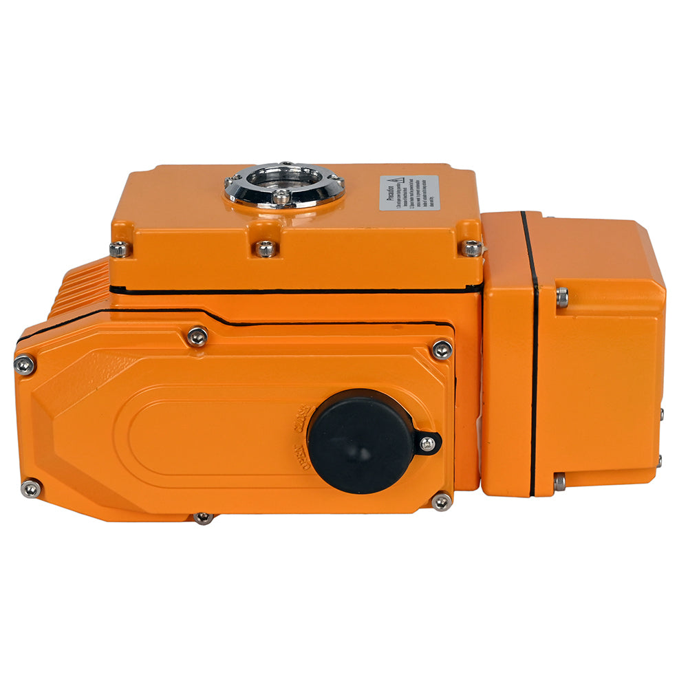 Quarter-turn electric actuator DNOVA QT 005-040 220V with feedback sensor and 0-10 V input control signal