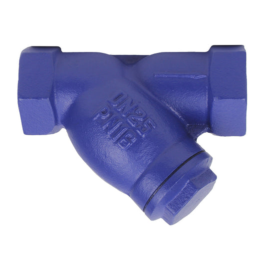 Mesh strainer DNOVA 823Рђ PN16 threaded, body material - cast iron GGG25, filter element material - stainless steel AISI 304, seal - PPL