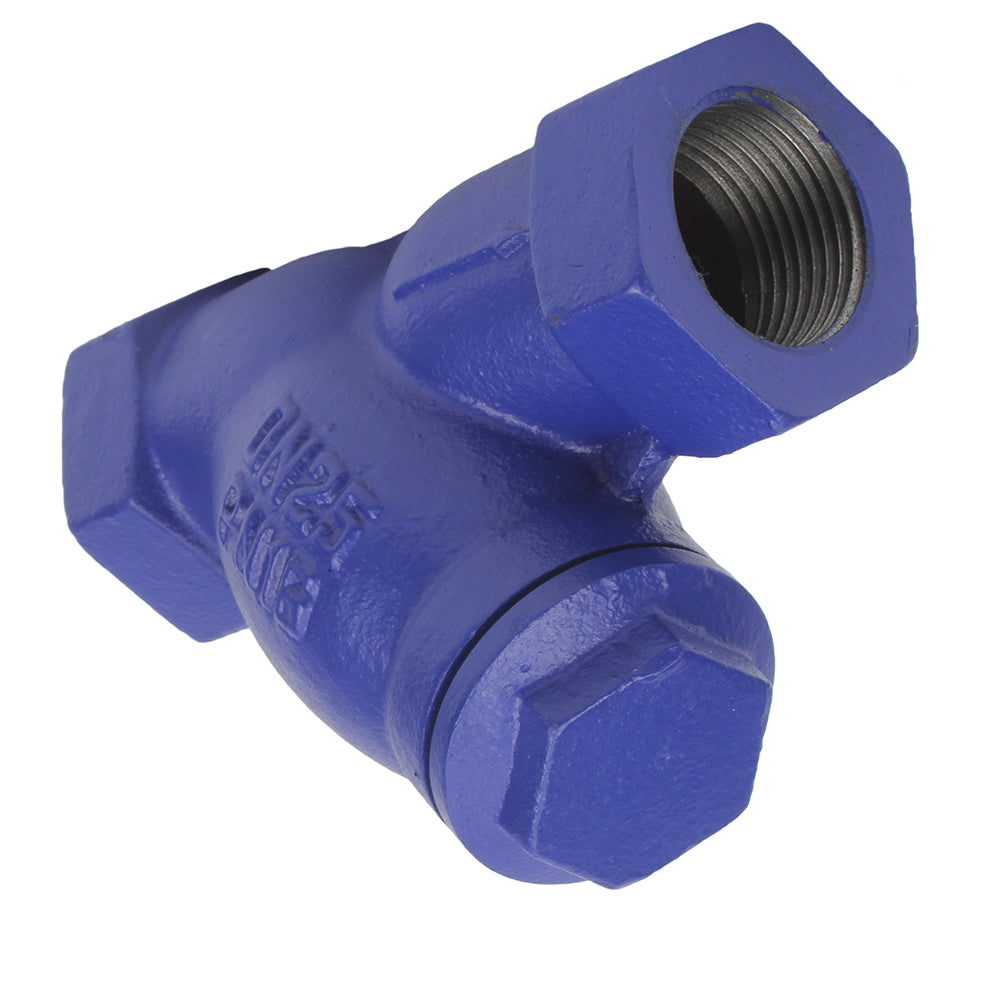 Mesh strainer DNOVA 823Рђ PN16 threaded, body material - cast iron GGG25, filter element material - stainless steel AISI 304, seal - PPL
