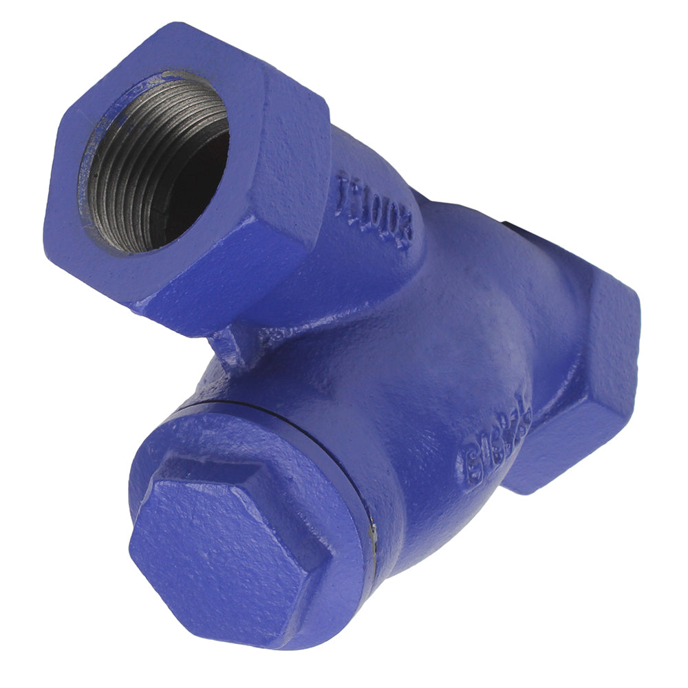 Mesh strainer DNOVA 823Рђ PN16 threaded, body material - cast iron GGG25, filter element material - stainless steel AISI 304, seal - PPL