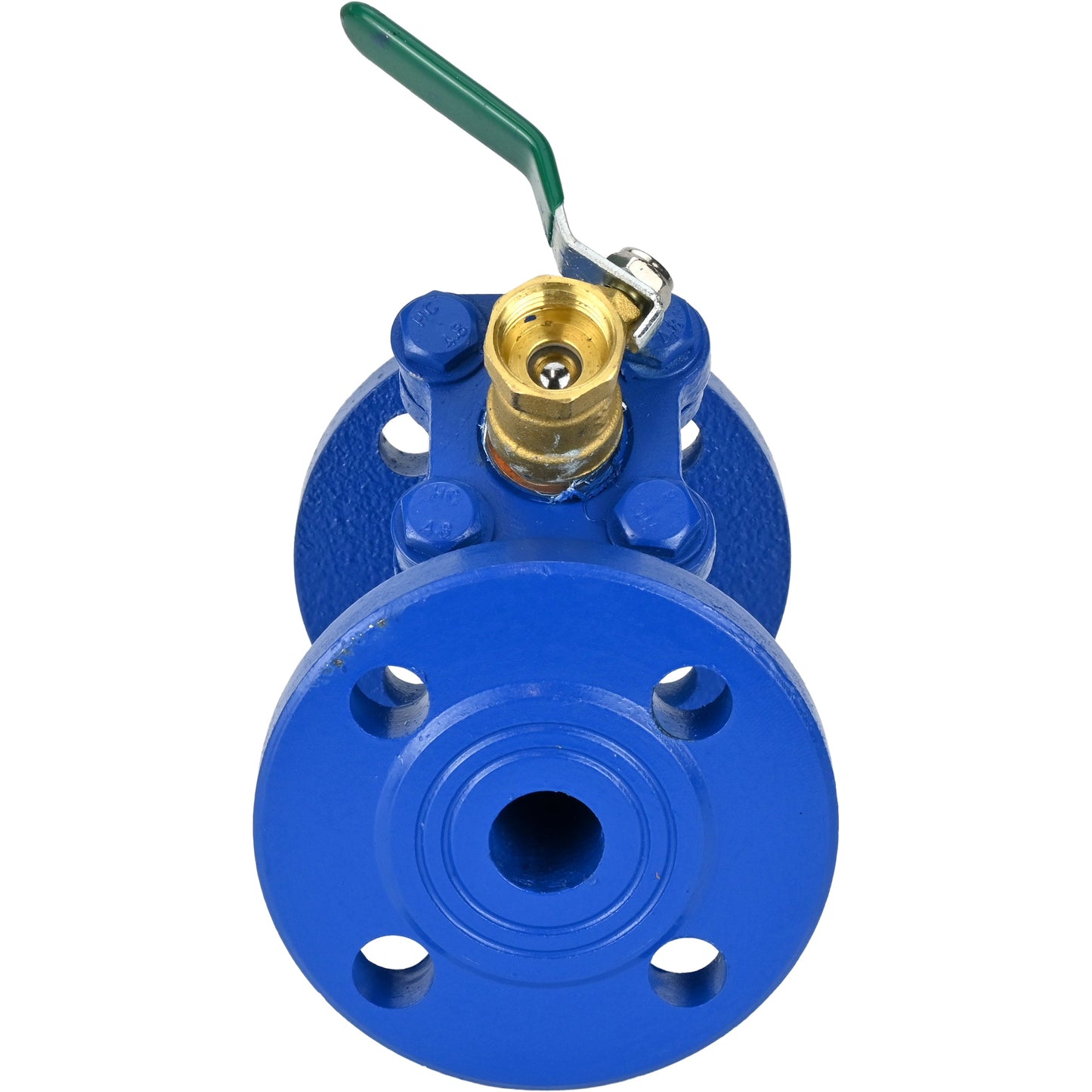 Mesh filter DNOVA FMY1131MG-F flanged, body - cast iron GG25, mesh - SS304, Y-shaped, gasket - stainless steel 201+graphite, with drain valve