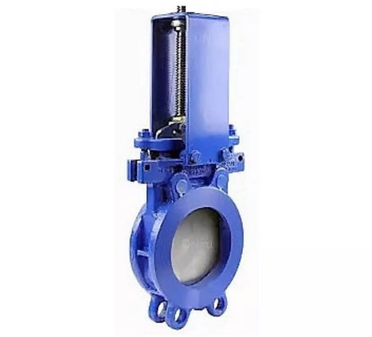 Knife gate valve DNOVA GVKN1331E-2W-Fb-ISO, body material - cast iron GGG40, knife material - stainless steel AISI 304, seal - EPDM, stem only