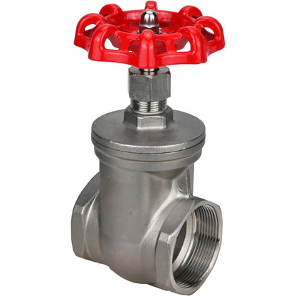 Wedge gate valve DNOVA GVWR3131M-2W-T-S, body material - stainless steel AISI 304, wedge material - stainless steel AISI 304, seal - metal, handwheel