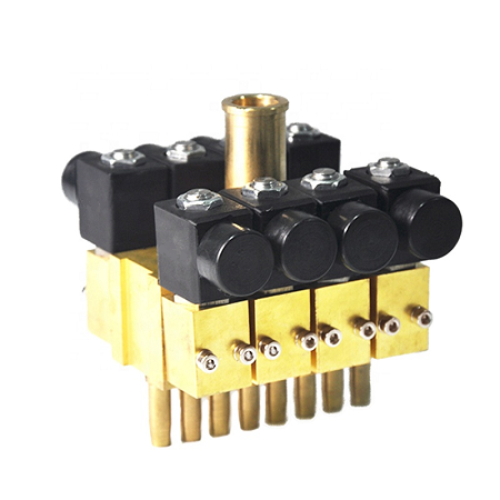 Two way normally closed direct acting electric solenoid valve DNOVA DHDF31 NBR G SA11B 110/220V, body material - brass, seal - NBR