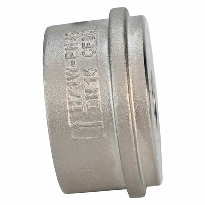 Spring check valve DNOVA VCS3232-Fb 40 bar body material - stainless steel AISI 316, locking material - stainless steel AISI 316, compact flanged