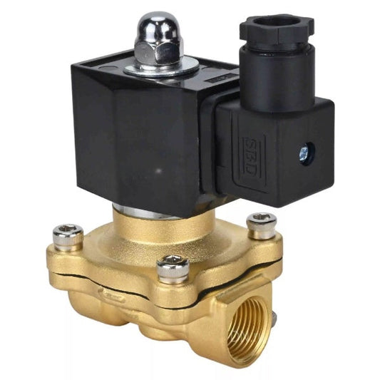 Solenoid valve DNOVA VS300-ET-NC-24VAC, body material - Brass, seal - EPDM, normally closed, coil - 24 VAC