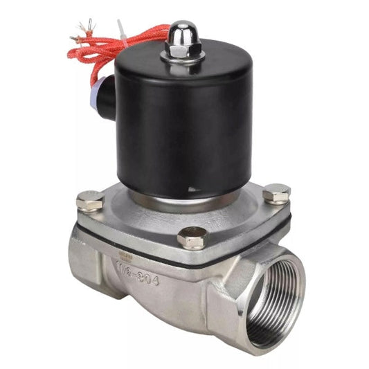 Solenoid valve DNOVA VS131-VT-NC-24VAC, body material - Stainless steel AISI 304, seal - Viton, normally closed, coil - 24 VAC