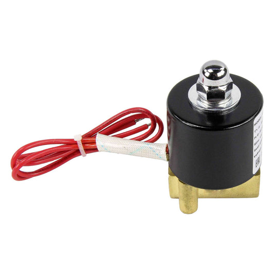 Two way normally closed direct acting electric solenoid valve DNOVA VS2W-100E-NC EPDM 220V, body material - brass, seal - EPDM