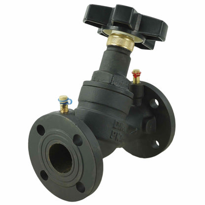 Static balancing valve DNOVA VB1431V-F 16 bar cast iron, flanged connection with nipples