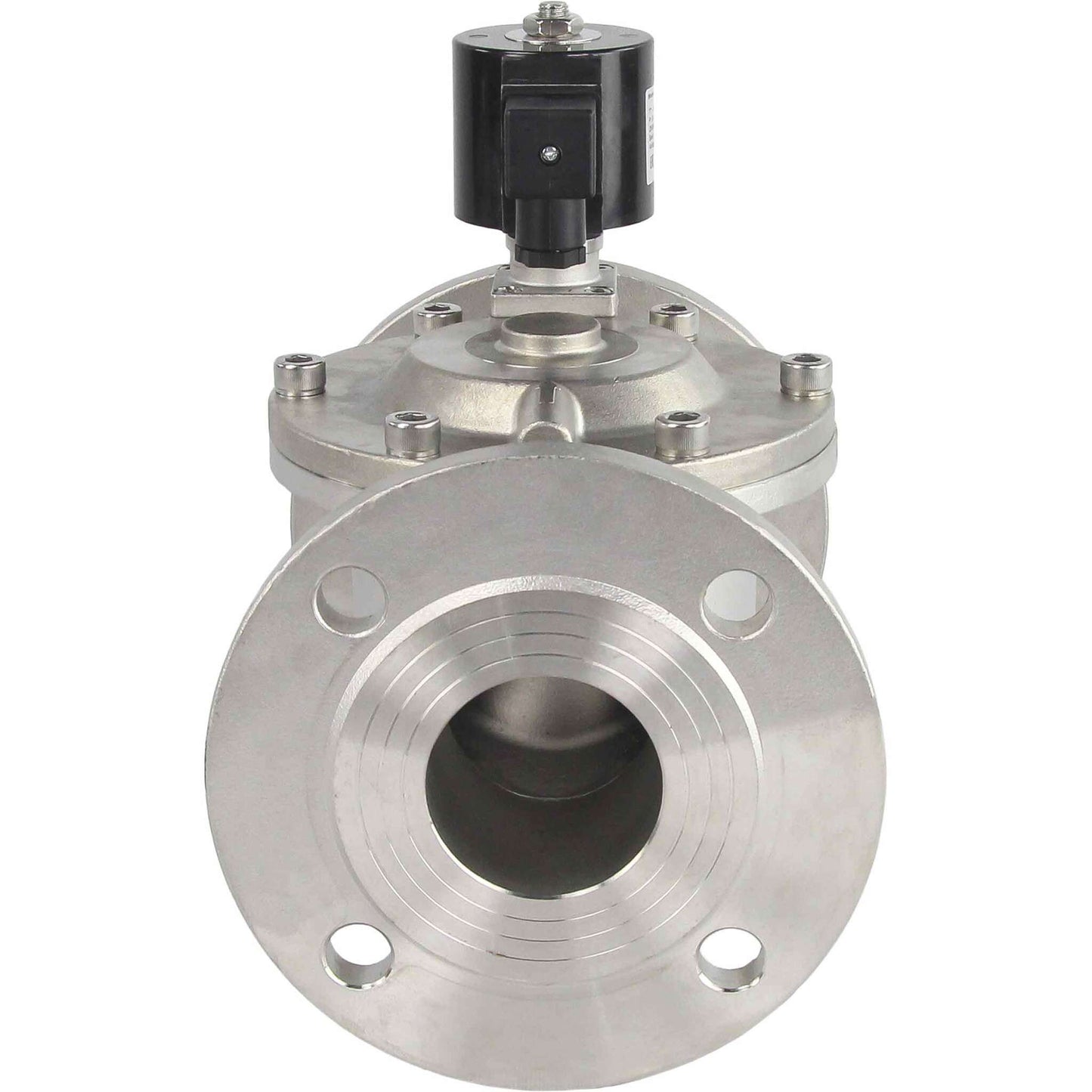 Two way normally closed indirect acting electric solenoid valve DNOVA VSF-601N-PU-NC NBR 220V, body material - stainless steel AISI 304, seal - NBR