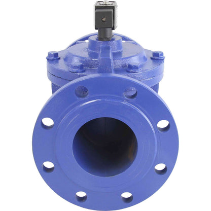 Two way normally closed indirect acting electric solenoid valve DNOVA VSF-602V-PU-NC VITON 110/220V, body material - cast iron, seal - Viton
