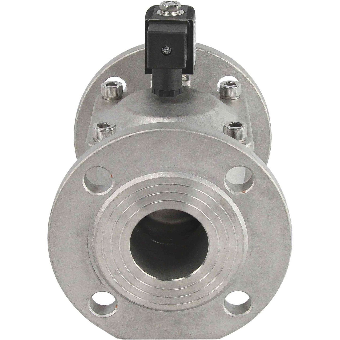 Two way normally closed indirect acting electric solenoid valve DNOVA VSF-601E-PU-NC EPDM 24V, body material - stainless steel AISI 304, seal - EPDM